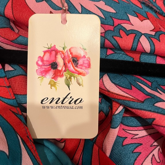 Entro Vibrant Floral Maxi Dress - Picture 6 of 8